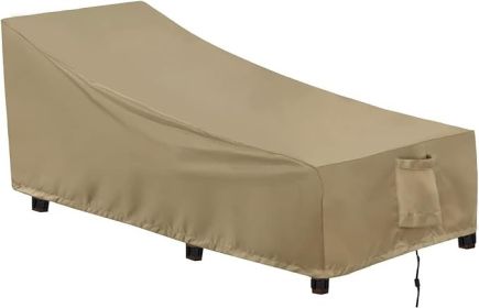 Outdoor Lines Outdoor Waterproof Patio Chaise Lounge Chair Cover